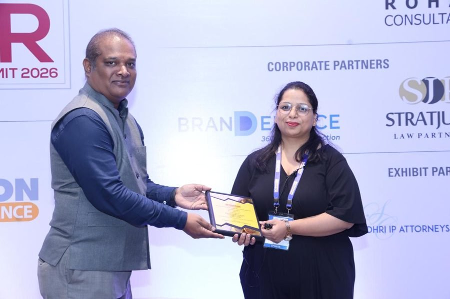 Recognition at IPR India Summit 2026